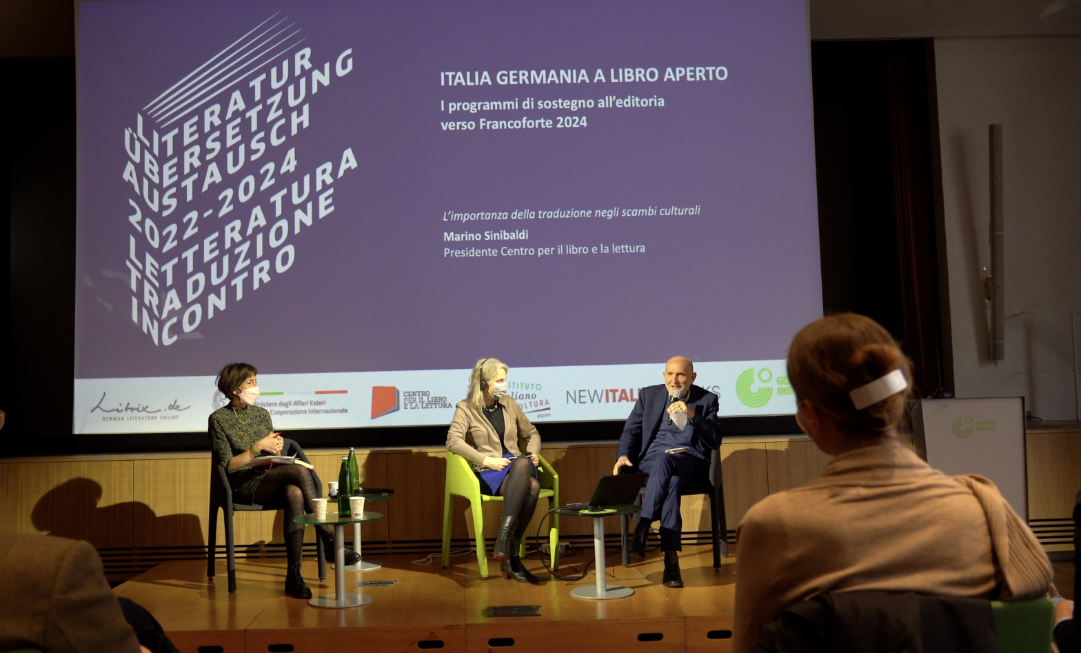 Italia Germania a libro aperto, Sinibaldi: «La cultura sia strumento di coesione e costruzione di un’idea di pace»