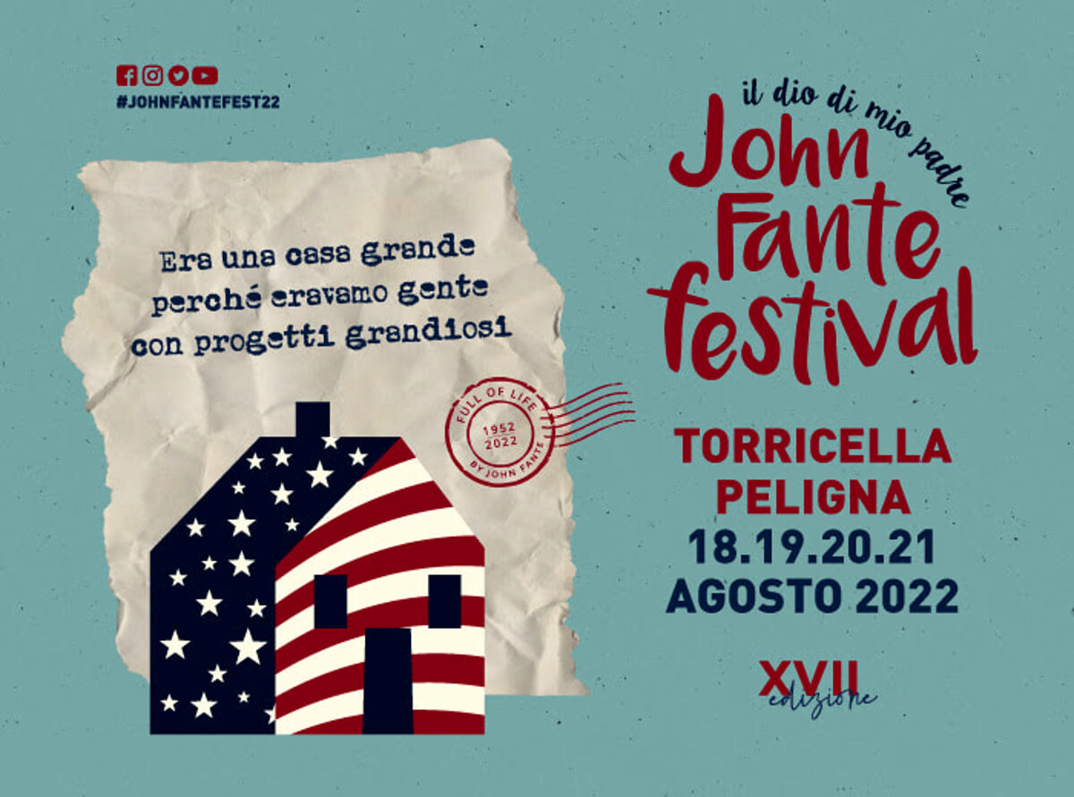 Fino al 21 agosto a Torricella Peligna la XVII edizione del “John Fante Festival”