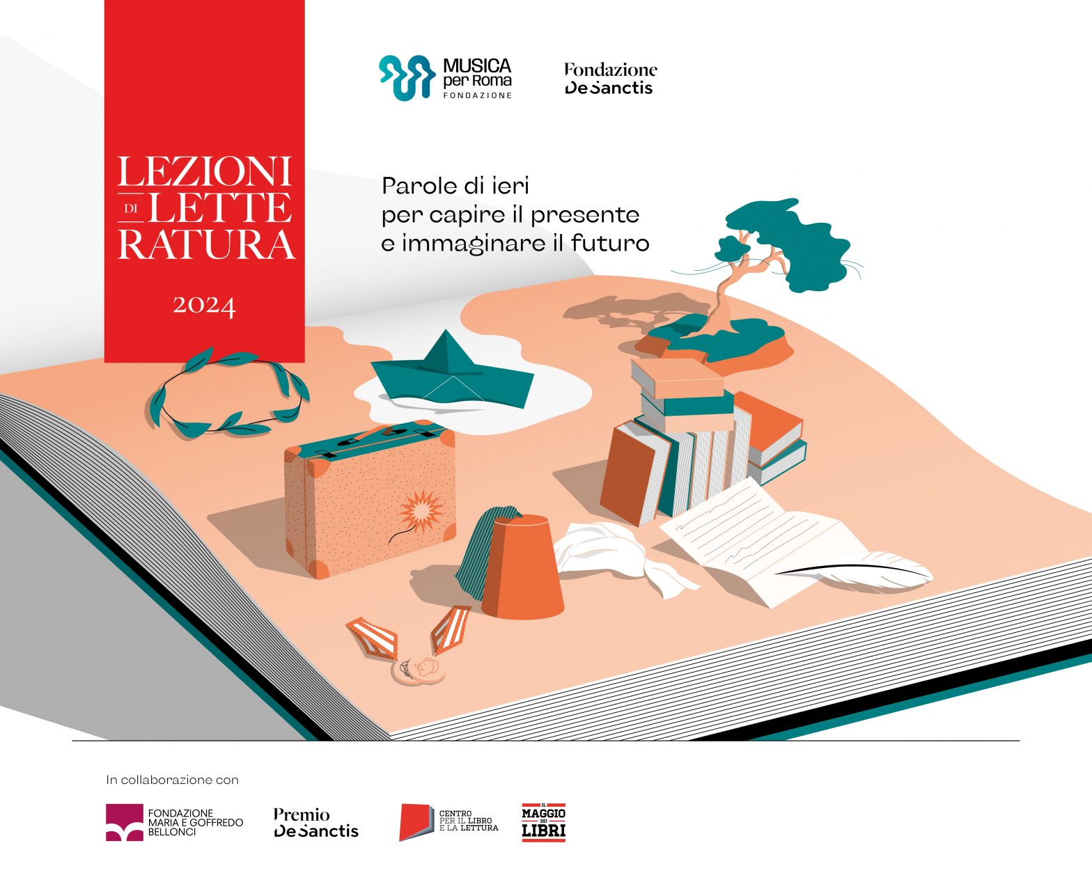 Dal 29 gennaio al 27 maggio all’Auditorium di Roma la IV edizione di “Lezioni di Letteratura”