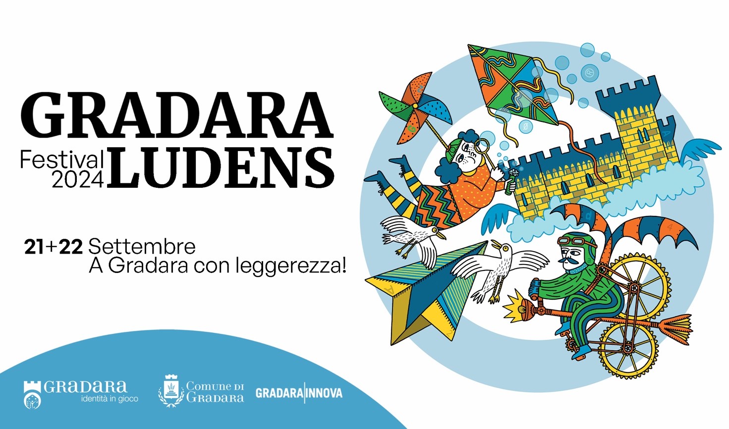 Dal 21 settembre torna il Festival Gradara Ludens