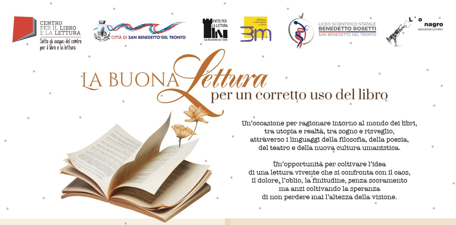 “La buona lettura per un corretto uso del libro”. Dal 10 ottobre a San Benedetto del Tronto