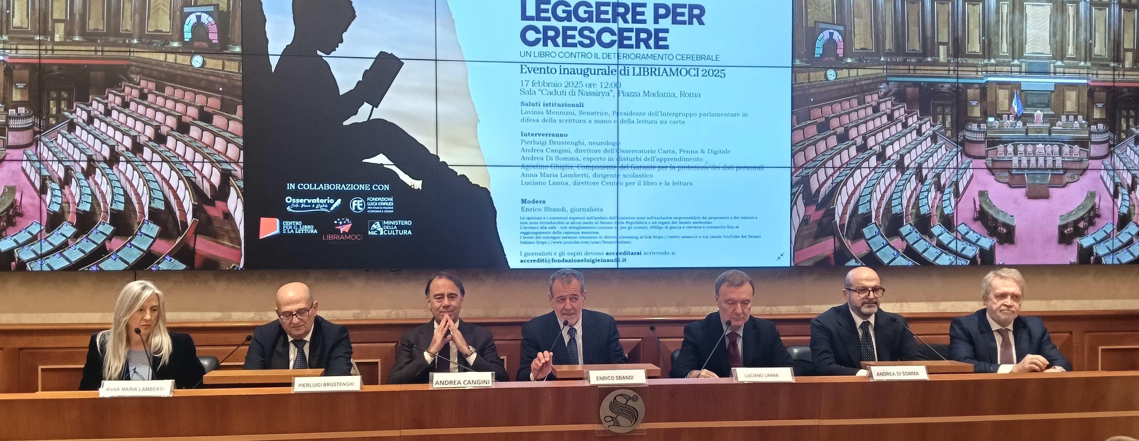 [VIDEO e MATERIALI] “Leggere per crescere”. In Senato la conferenza stampa di apertura di Libriamoci